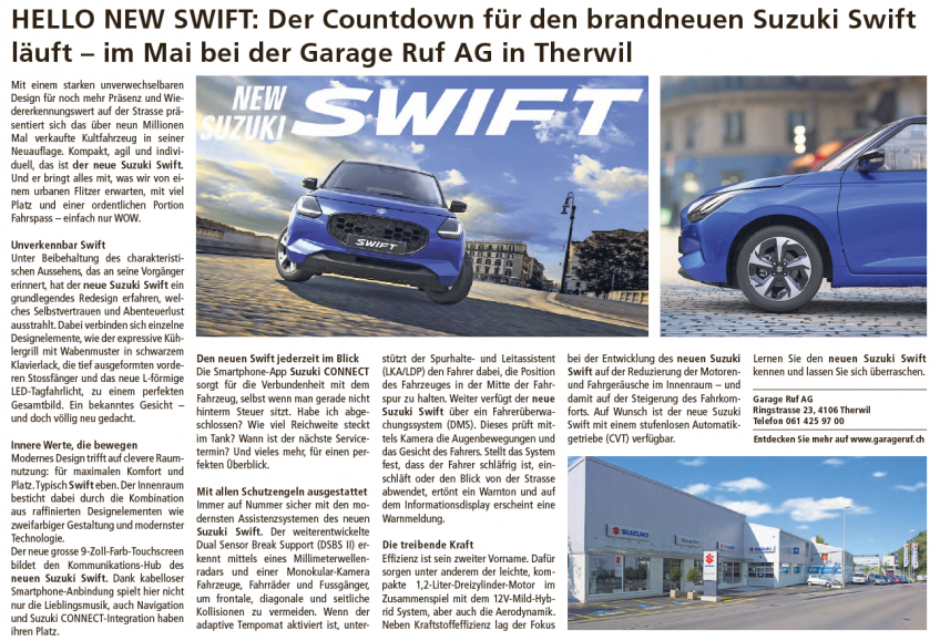 Suzuki New Swift Bibo 21.3.24