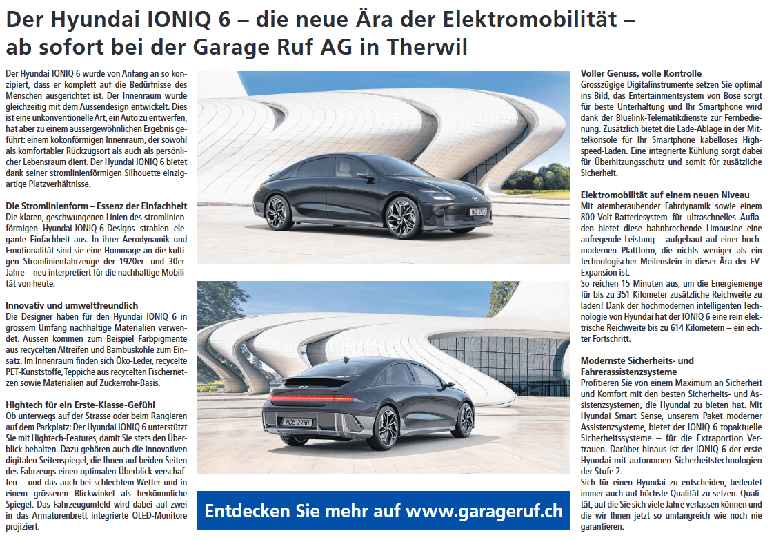 Hyundai Ioniq6 Bibo 30.3.23