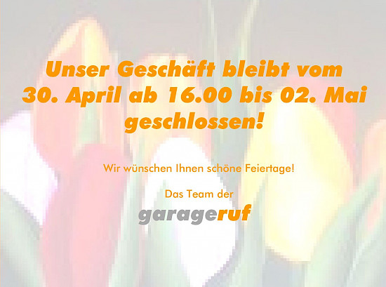 1. Mai - Feiertag