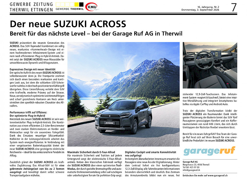 Suzuki ACross Bibo 03.09.2026